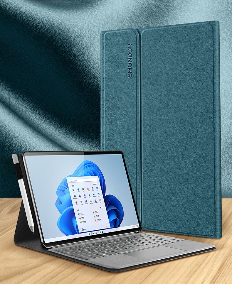 Ốp da , Bao Da cao cấp Smondor cho Surface Pro X 13" (2020 - 2021) - M19
