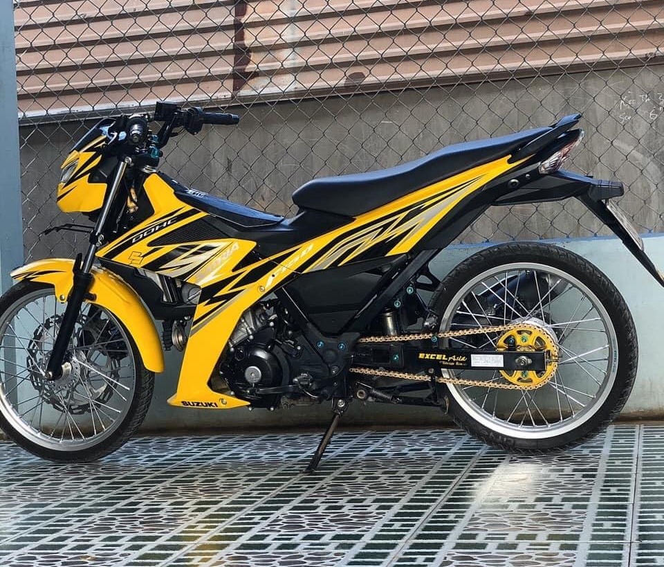 Tem rời satria fi dán xe vàng