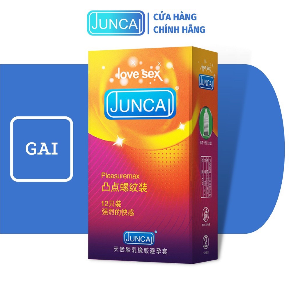 Bao cao su Juncaii Pleasuremax