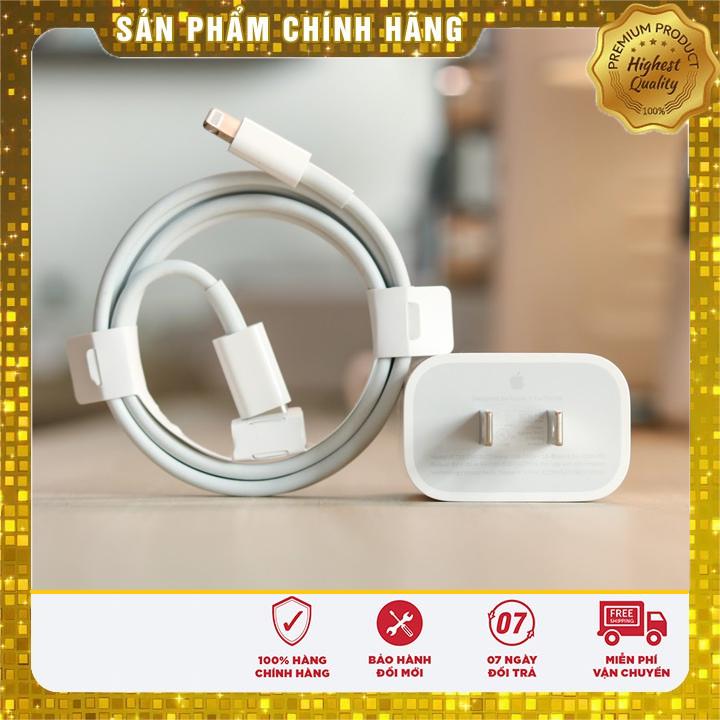 [HCM]Bộ sạc nhanh iphone 18w dùng cho iPhone 7 iPhone 7 Plus iPhone 8 iPhone 8 Plus iPhone X iPhone XR iPhone XS iPhone XS Max iPhone 11 iPhone 11 Pro iPhone 11 Pro Max Cáp Sạc Iphone Củ Sạc Iphone Dây Sạc Iphone