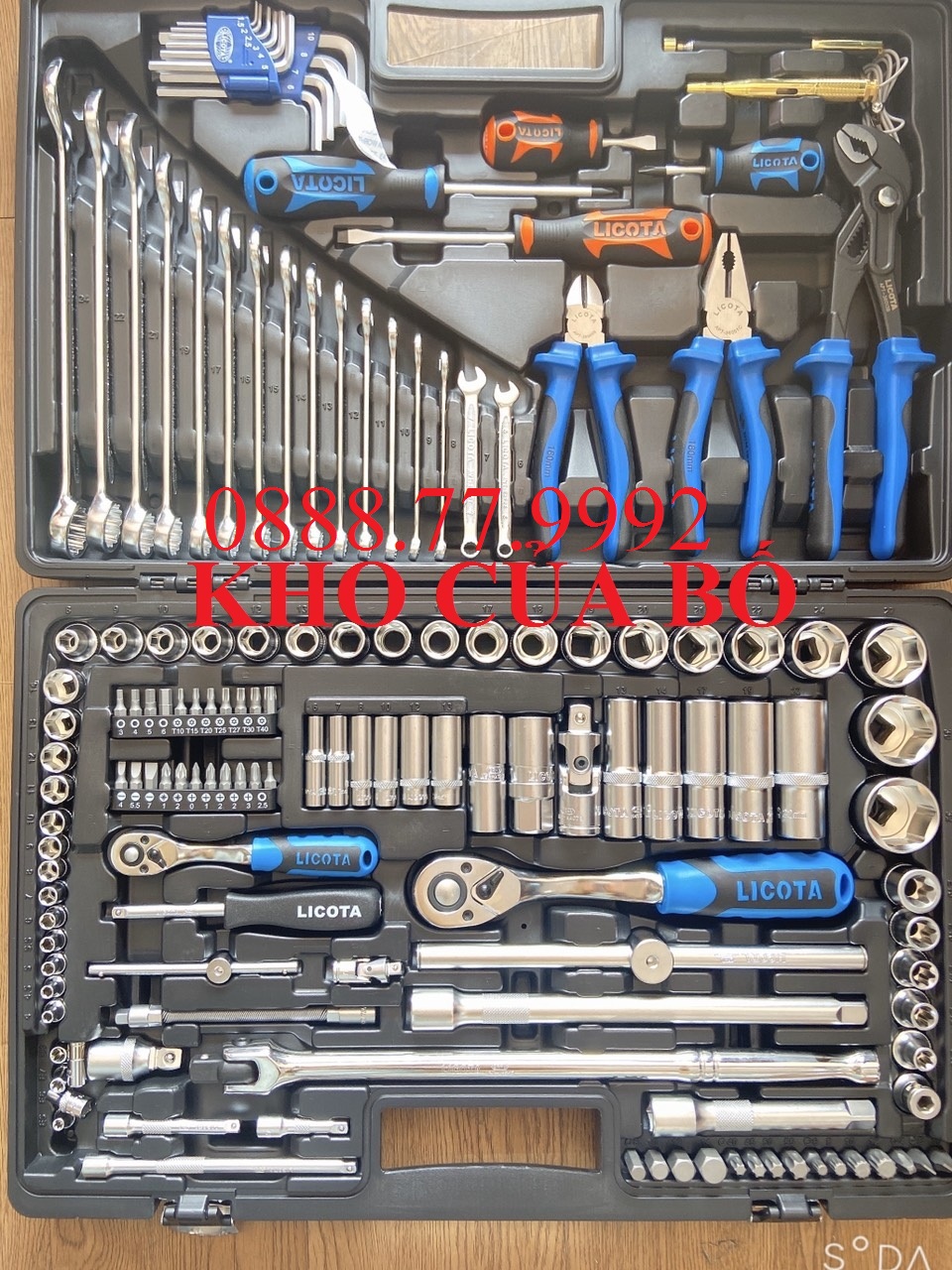 BỘ TUÝP 143 CHI TIẾT CAO CẤP LICOTA ALK-8009F