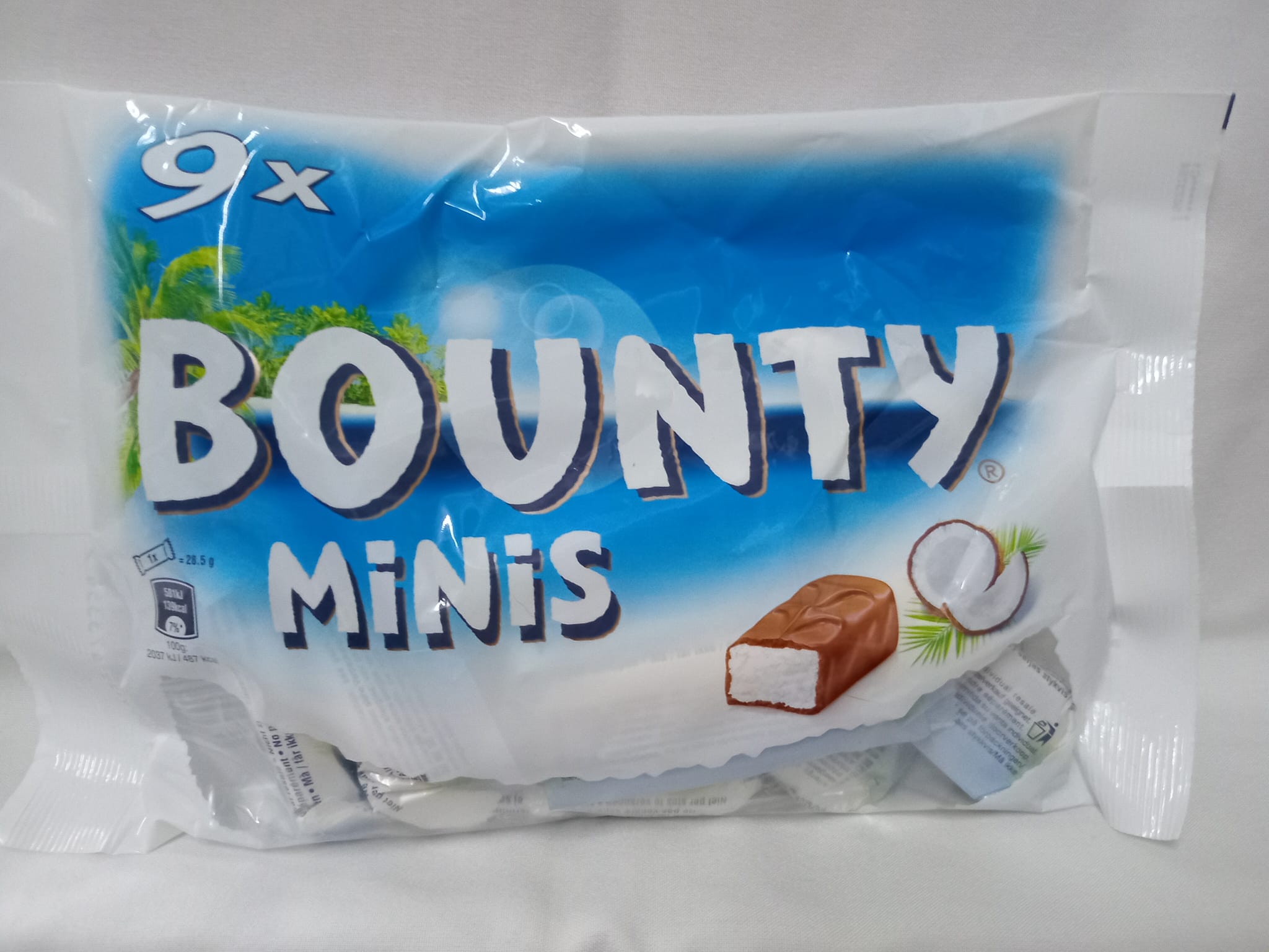 [HCM]Socola bọc dừa Bounty, Snickers Miniatures Đức