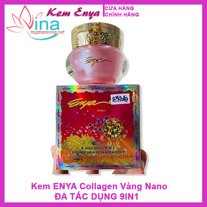 KEM ENYA CAO CẤP TINH CHẤT VÀNG NANO 9IN1 25gr