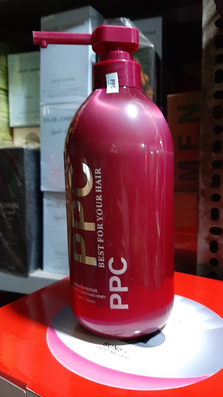 [HCM]Hấp dầuKem ủ tóc phục hồi hư tổn PPC Keratin 750ml  - hấp ppc