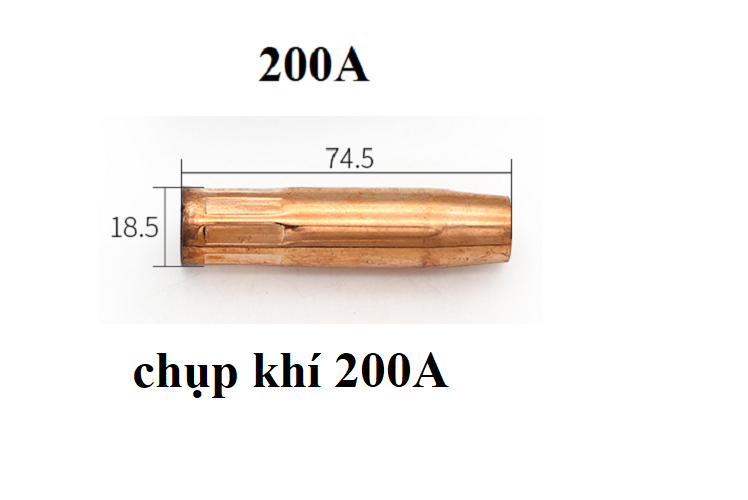 Chụp khí mig P200