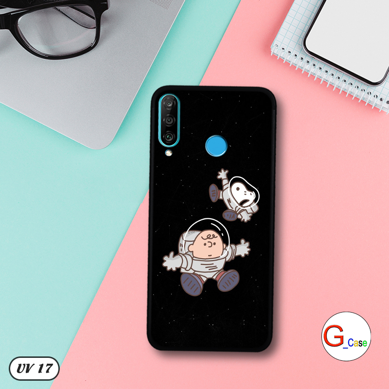 Ốp Huawei Nova 4E lưng nhám -ngộ nghĩnh