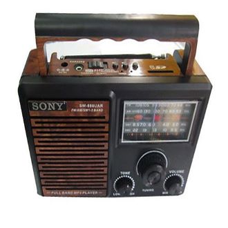 Đài SHUAE SW-888 ,FM, radio, Máy Nghe Nhạc Đa Năng, Thẻ Nhớ, USB