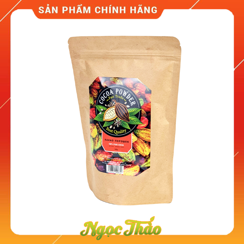 Gói bột cacao nguyên chất Ngọc Thảo | 500g