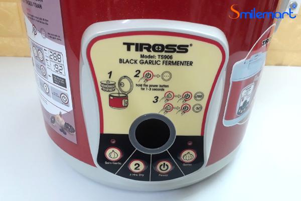 Máy Làm Tỏi Đen Tiross TS906, (Sấy khô 2h, tỏi dẻo, ngon)