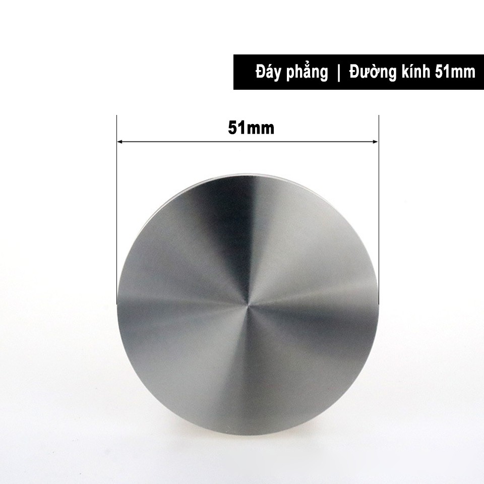 Tamper 51mm | Tay nén cà phê máy Espresso cỡ 51mm