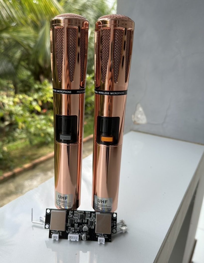 Micro Loa kéo không dây Tần Số UHF