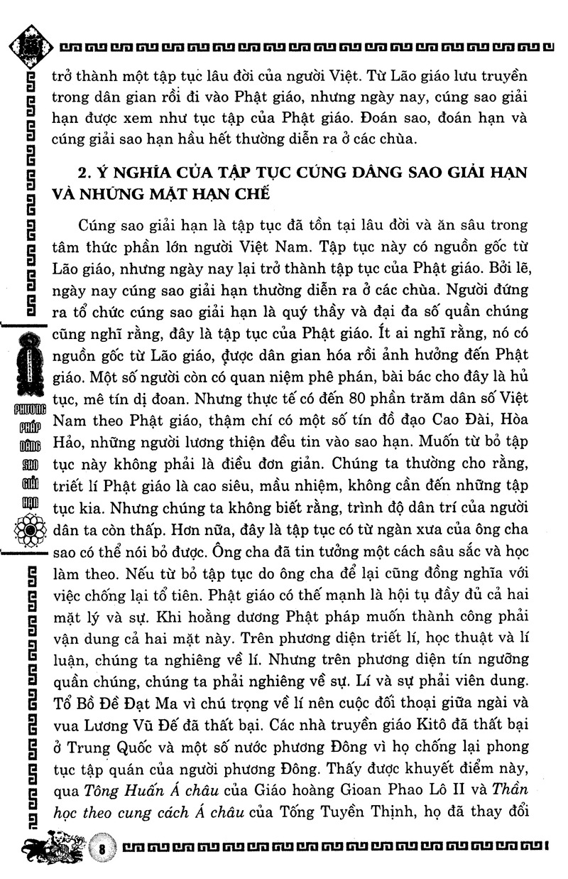 Sách Phương Pháp Dâng Sao Giải Hạn