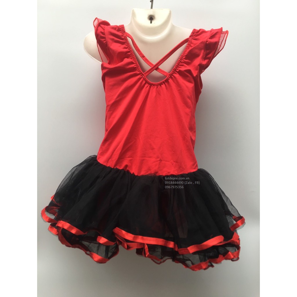 Váy múa Ba lê (Ballet) cộc tay