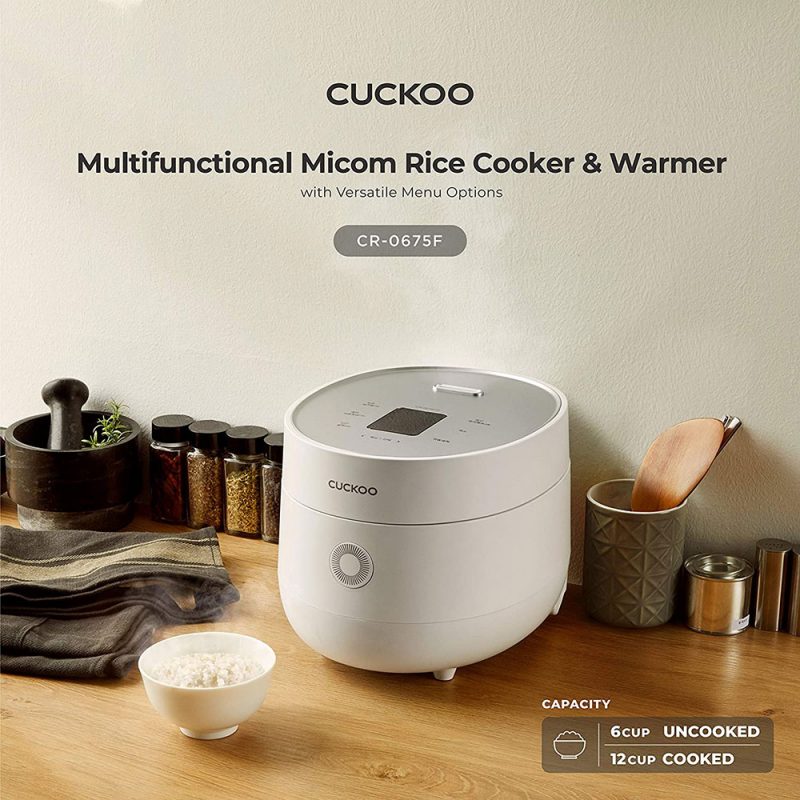 NỒI CƠM ĐIỆN TỬ 1.08L CUCKOO CR-0675F