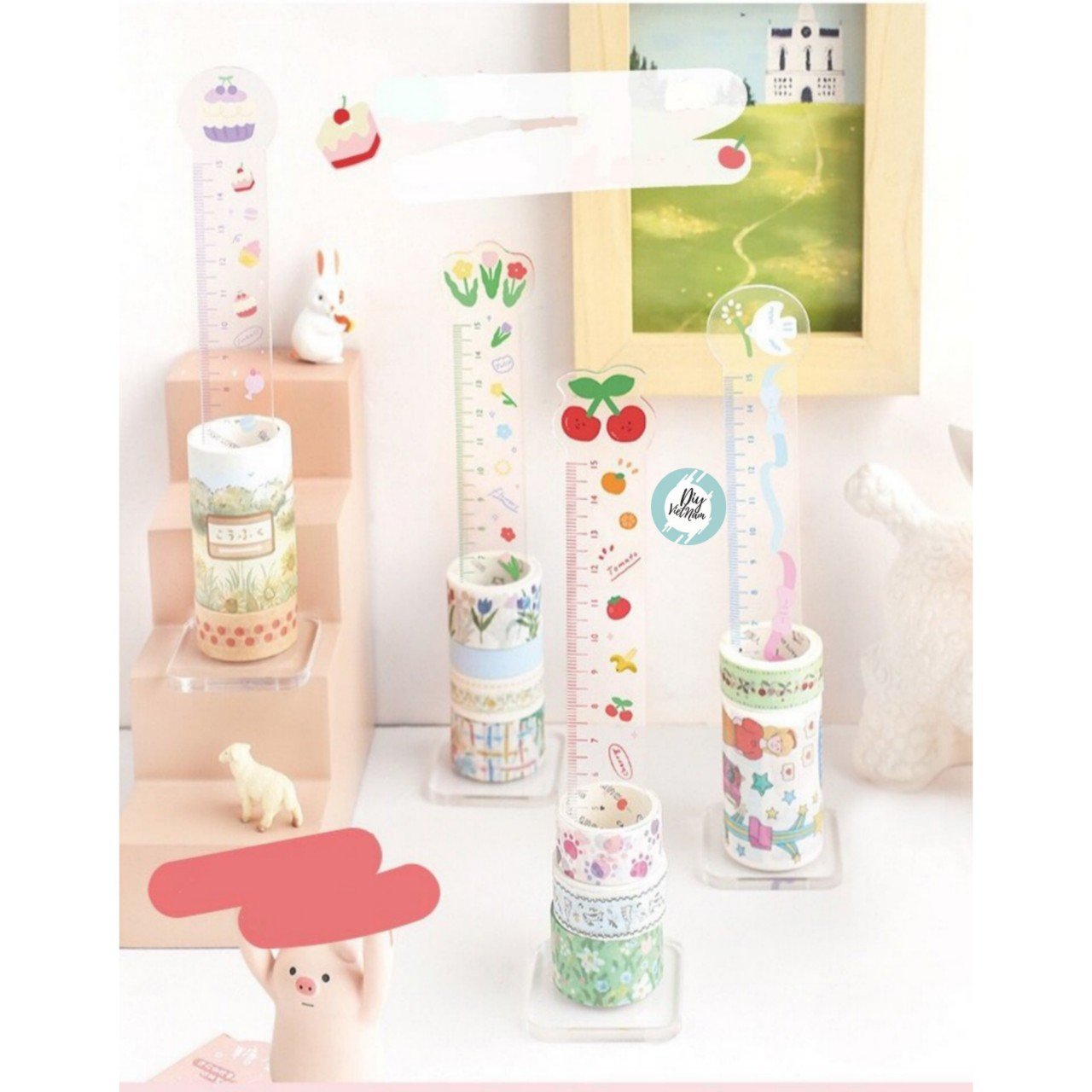 [HCM]THƯỚC NHỰA CỨNG 15CM