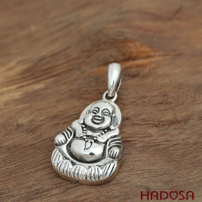 [Chính hãng] [FreeShip] ] [Có sẵn] [Có bảo hành] Mặt dây chuyền bằng bạc Phật di lạc
