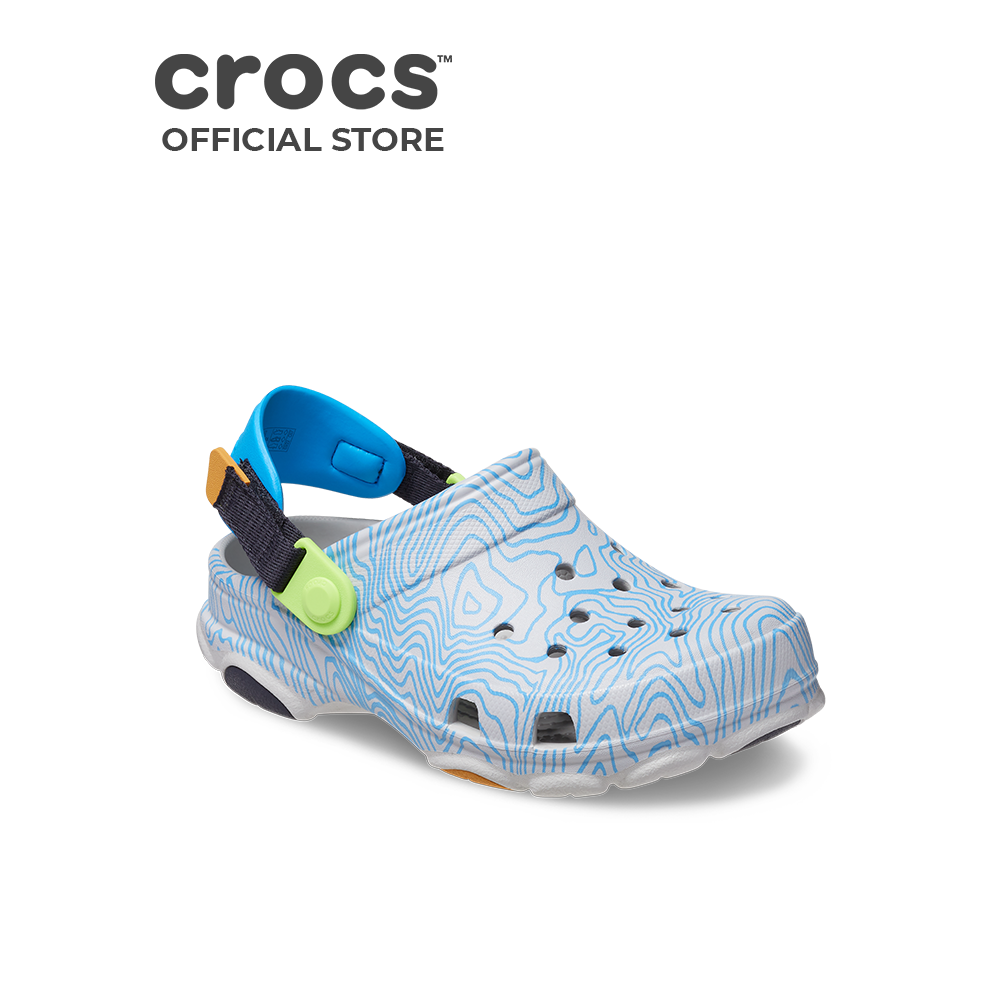 Giày Clog Trẻ Em Crocs All-Terrain Topographic - Atmosphere