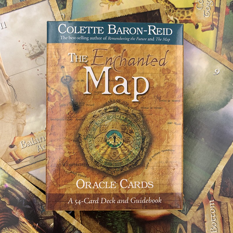 Bộ Tarot The Enchanted Map Oracle L3 Bài Bói New