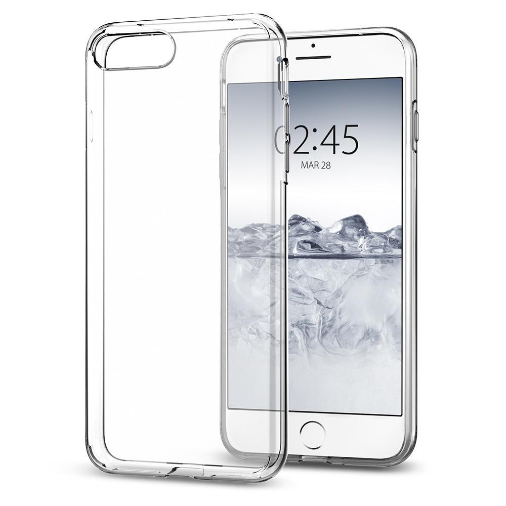 Ốp lưng SPIGEN iPhone 8 Plus Case Liquid Crystal Matte Black