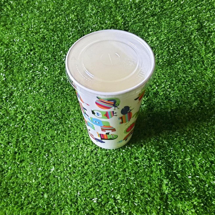 Ly Giấy Trà Sữa  Nắp 547ml - 10 cái/dây