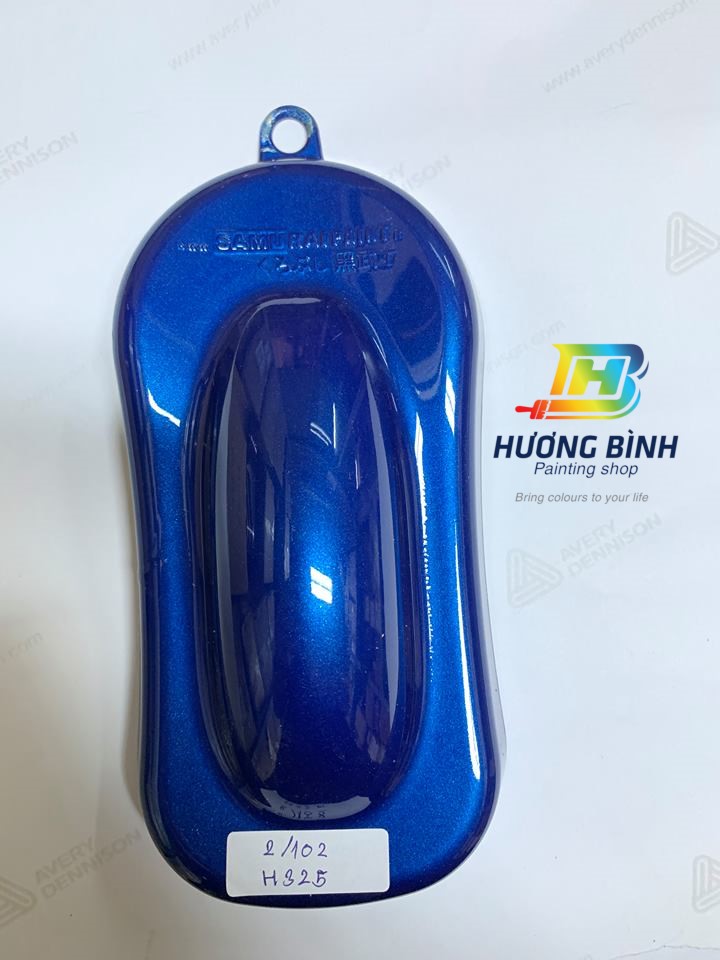 Sơn xịt Samurai màu Xanh Wave - H325 (400ml) (có khả năng kháng xăng A92, A95)