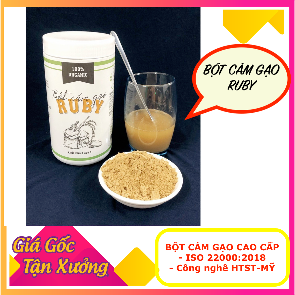 [HCM]BỘT CÁM GẠO RUBY