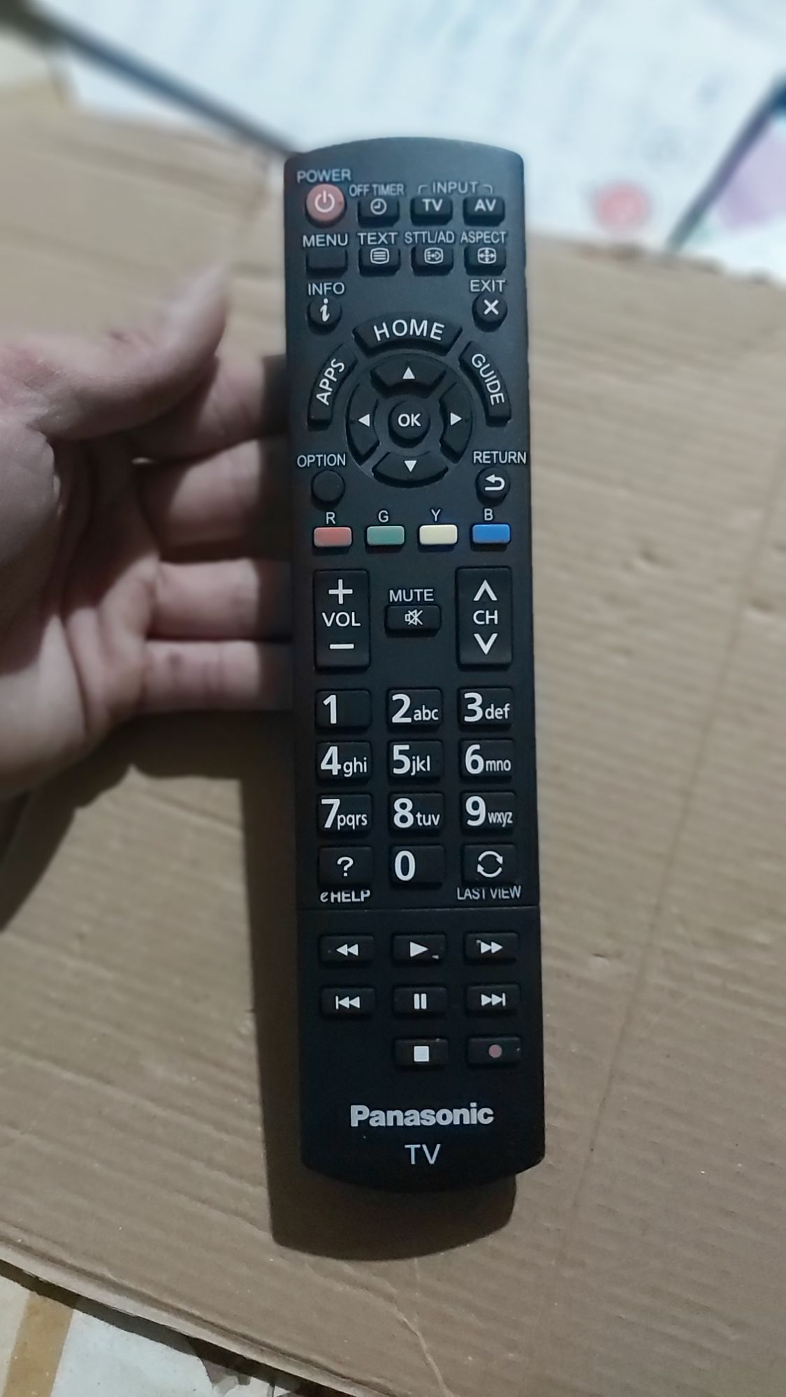 điều khiển tivi panasonic dài zin theo máy
