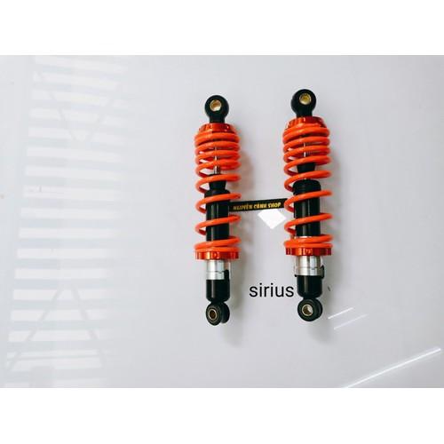 Phuộc sau xe sirius racing boy  màu cam 1 cặp