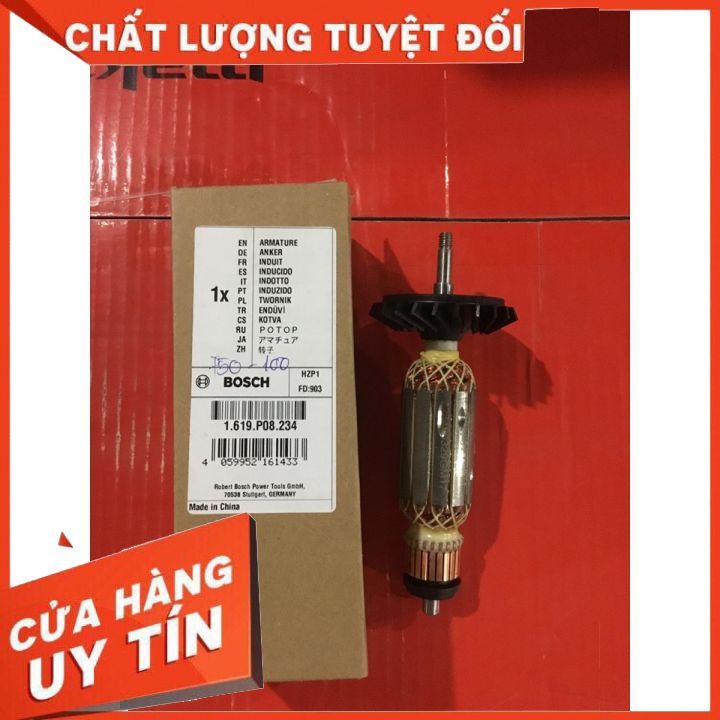 Roto máy mài góc cầm tay 100mm bo.sch gws750-100