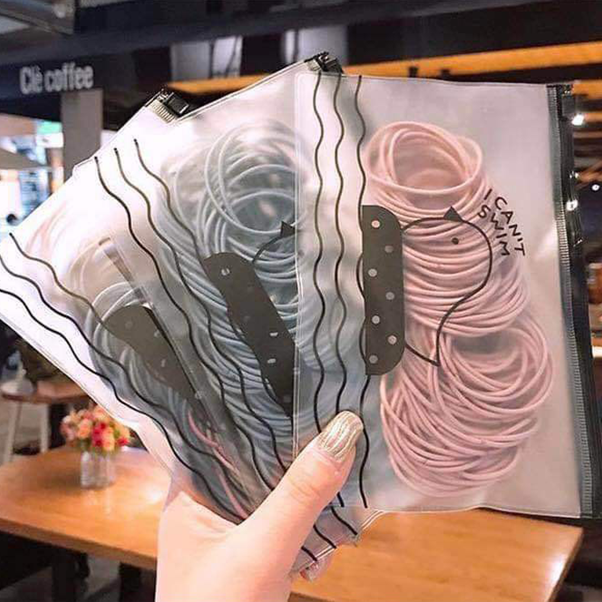 Set 100 Dây Chun Buộc Tóc Hàn Quốc Trơn Nhiều Màu Chính Hãng Amalife