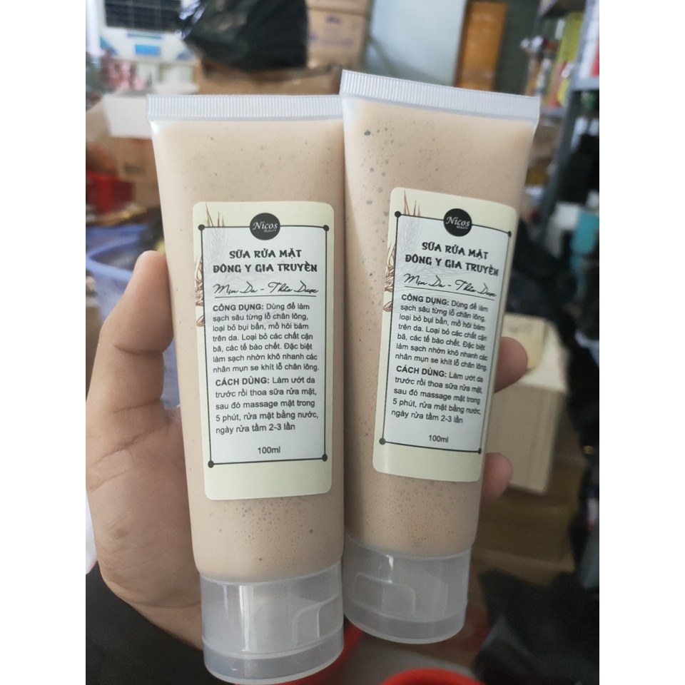 Sửa rửa mặt đông y gia truyền 100ml