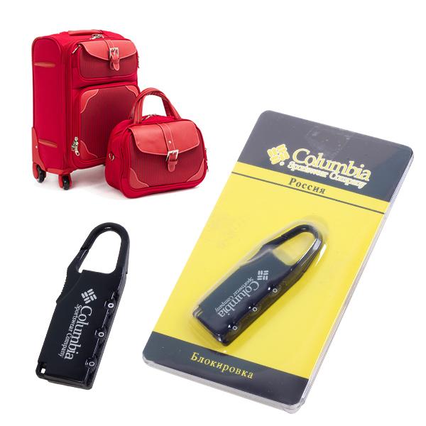 Ổ khóa số du lịch columbia cao cấp