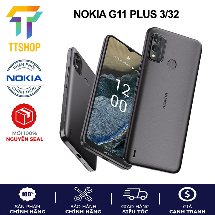 Điện thoại Nokia G11 Plus (3GB/32GB) - Hàng chính hãng