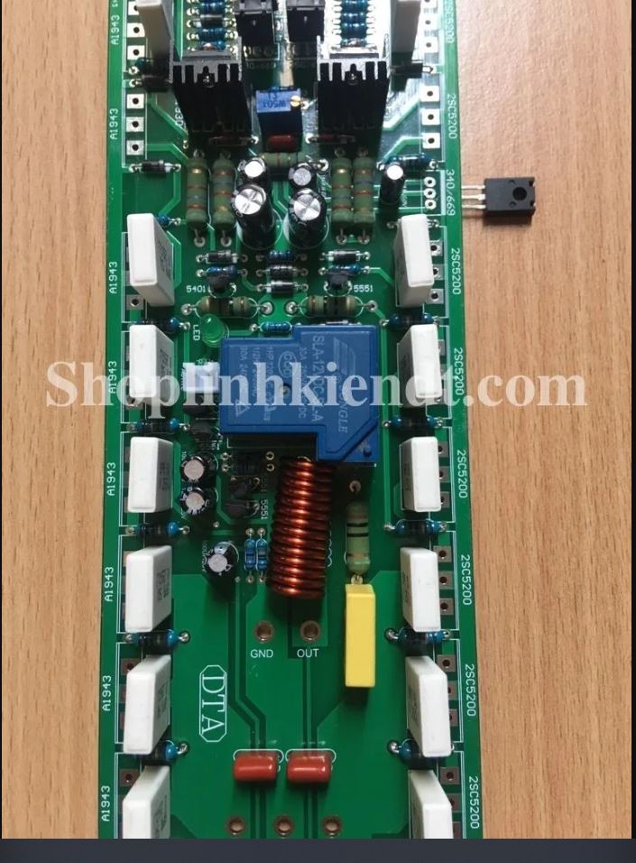 Bo công suất HIFI 1650W/1 kênh 24 sò