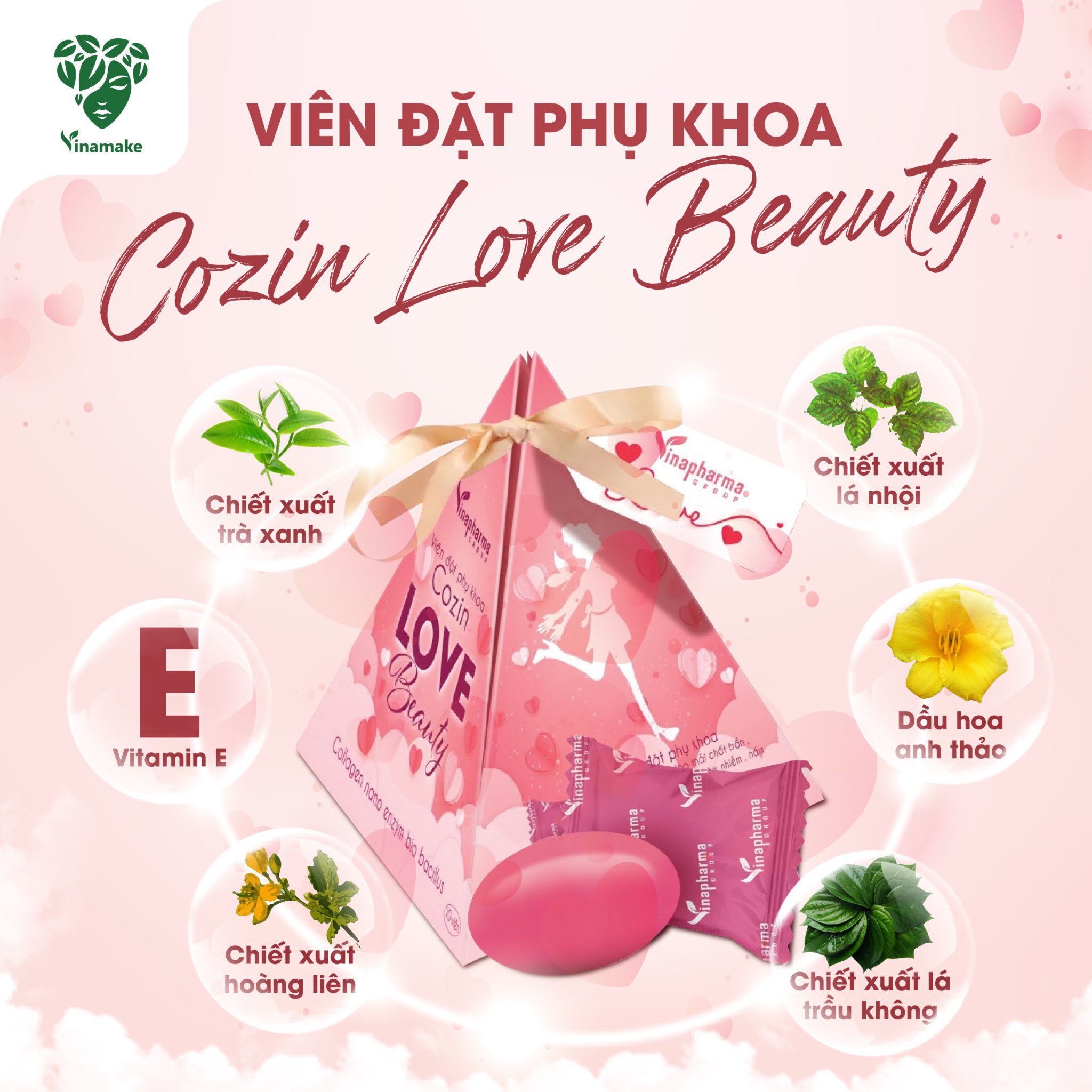 Lẻ 2 viên - viên đặt phụ khoa cozin love beauty