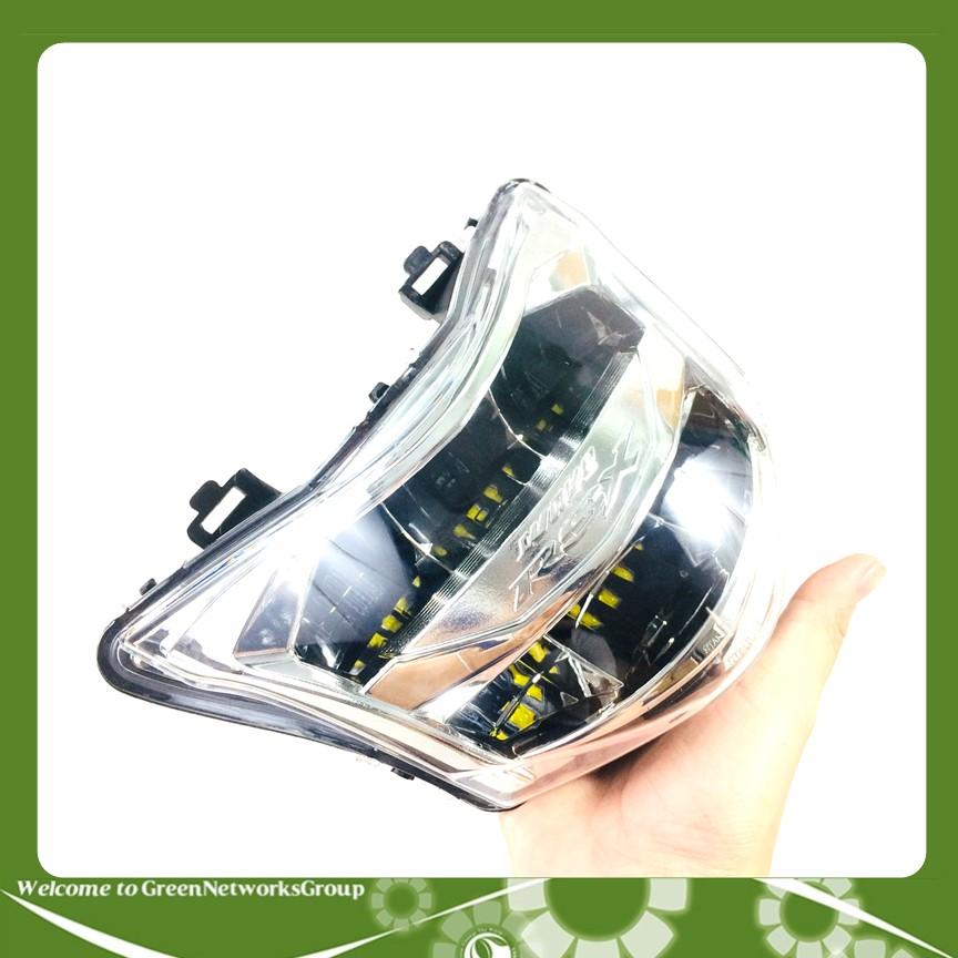 Chóa đèn pha LED 2 tầng cao cấp Led Light Cho Wave RSX GreenNetworks