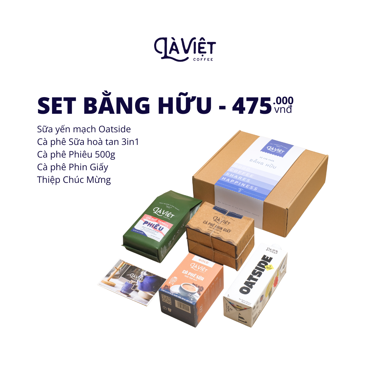 COFFEE SET BANG HUU LÀ VIỆT