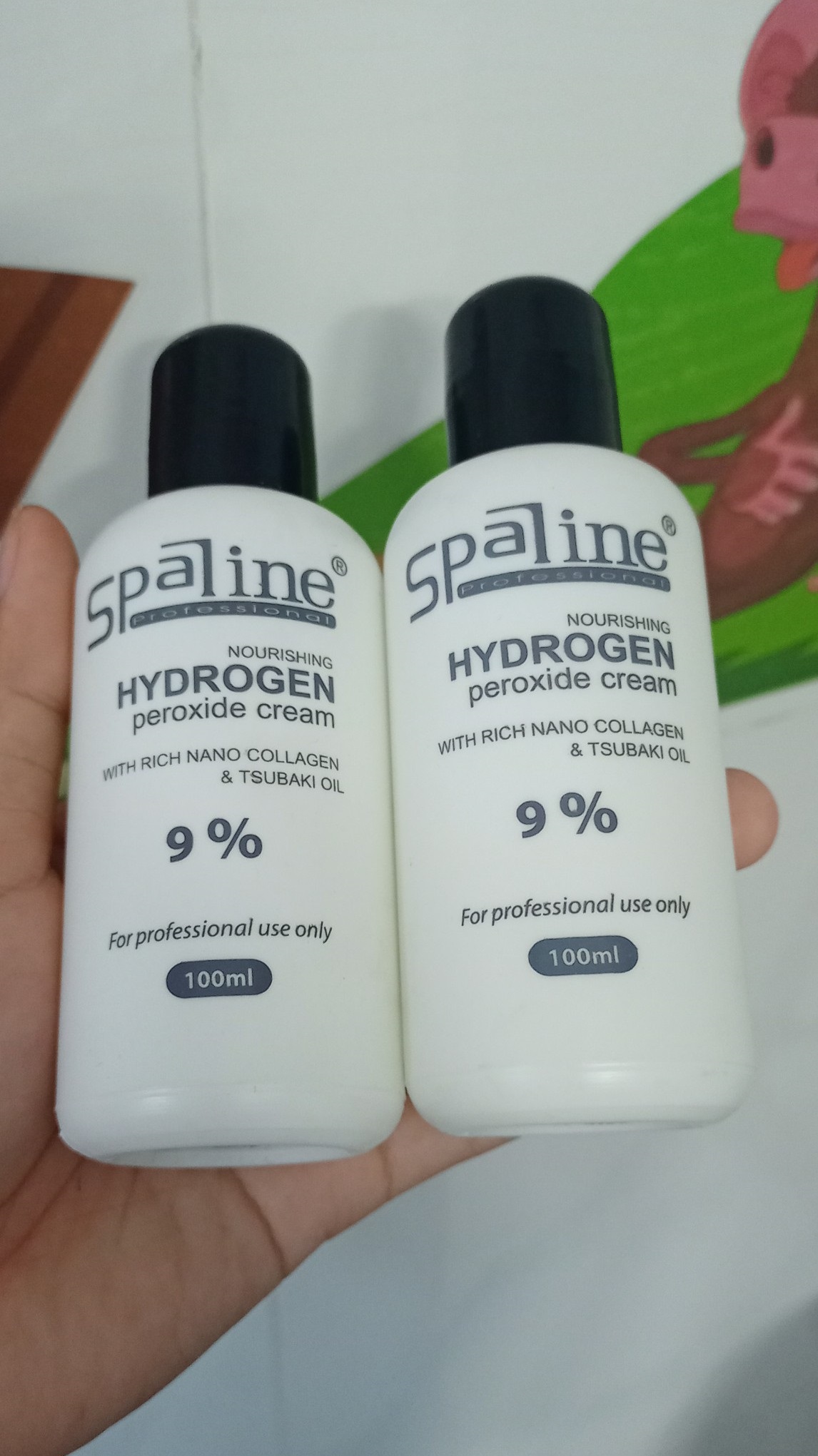 100ml Oxy nhuộm tóc Spaline