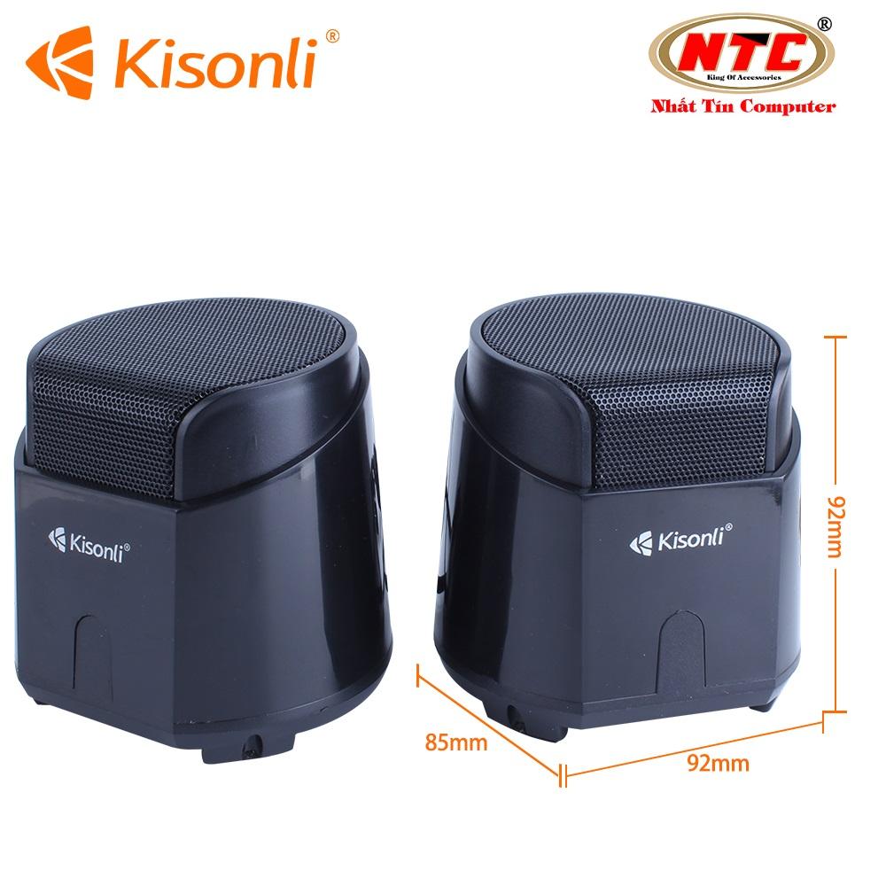 Loa vi tính 2.0 Kisonli K500 - đơn giản nhưng chất (Màu ngẫu nhiên) - Nhất Tín Computer