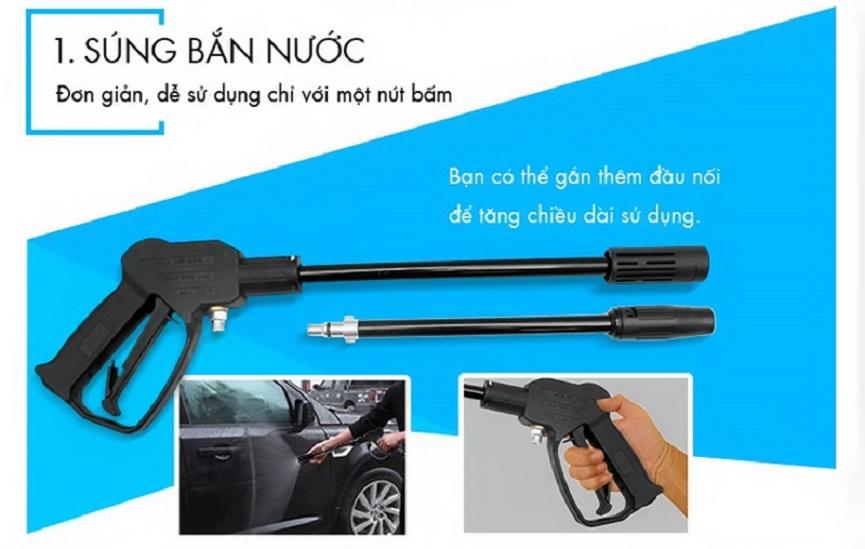 Máy rửa xe cao áp bọt tuyết Kachi MK74