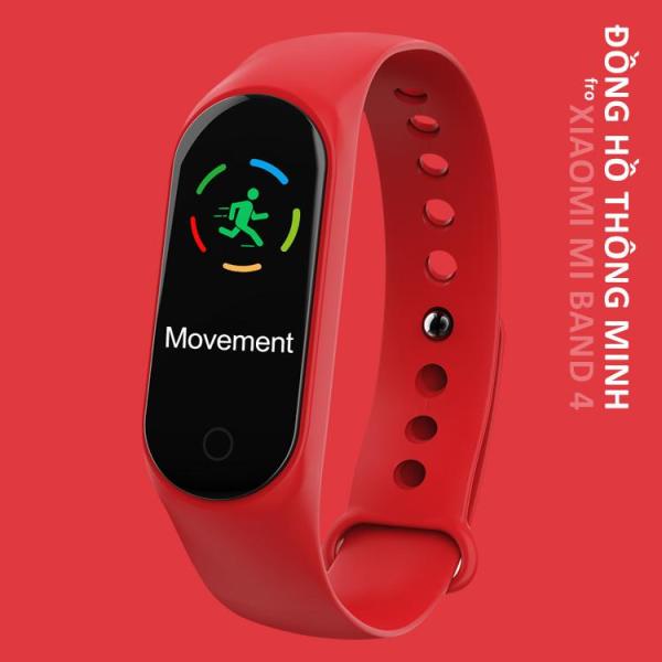Vòng đeo tay thông minh smart band Theo dõi sức khỏe thể thao giấc ngủ nhịp tim