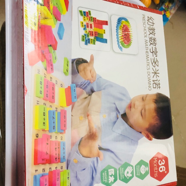 Domino số và phép tính cho bé