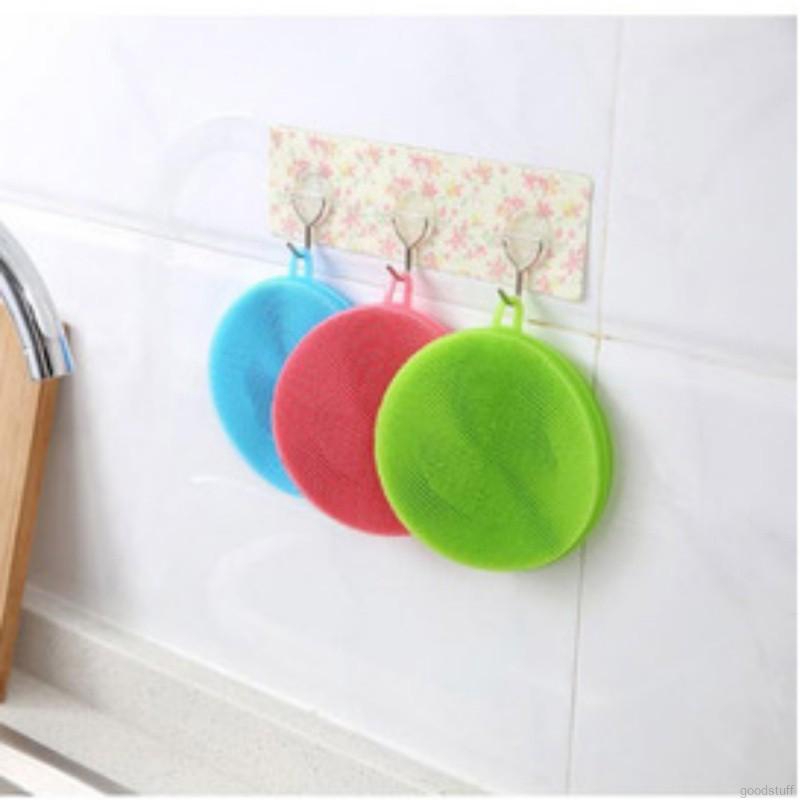 Miếng Rửa Chén Bát Silicon Siêu Bền Cọ Rửa Dụng Cụ Rửa Chén
