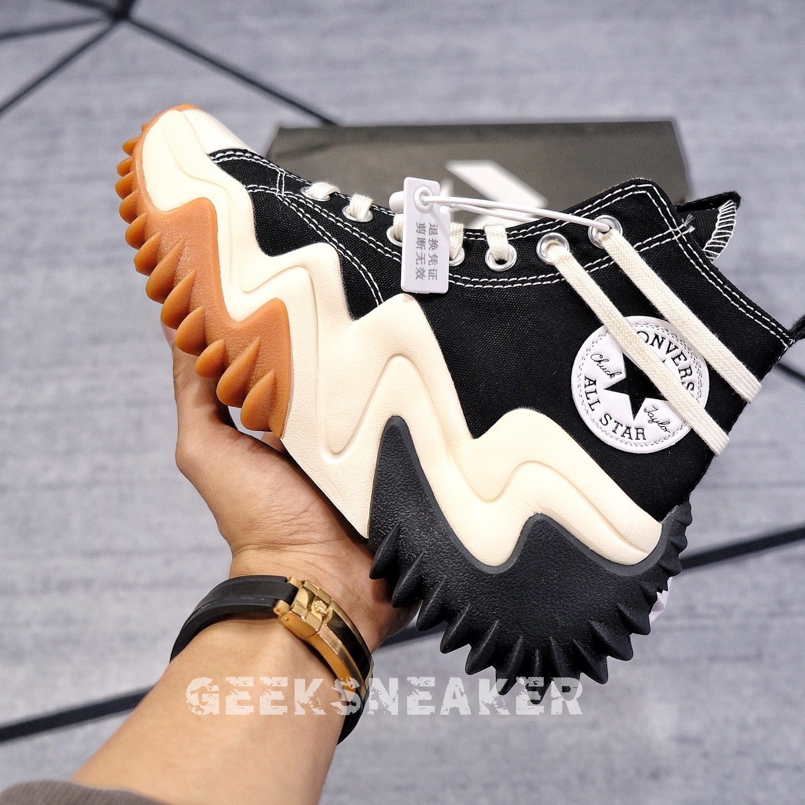 Giày Sneaker cổ cao Converse run star motion GeeKSneaker