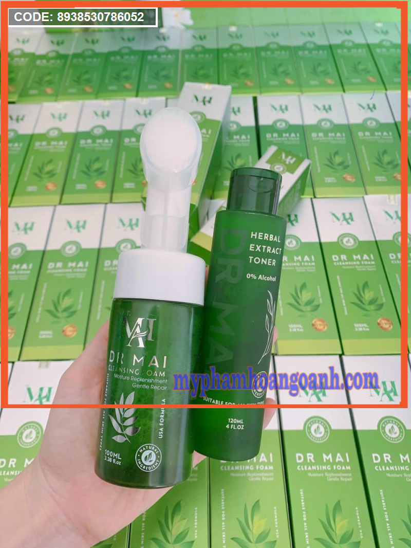 Sửa Rửa Mặt Dr Mai - Ngăn Ngừa Mụn - Sáng Da