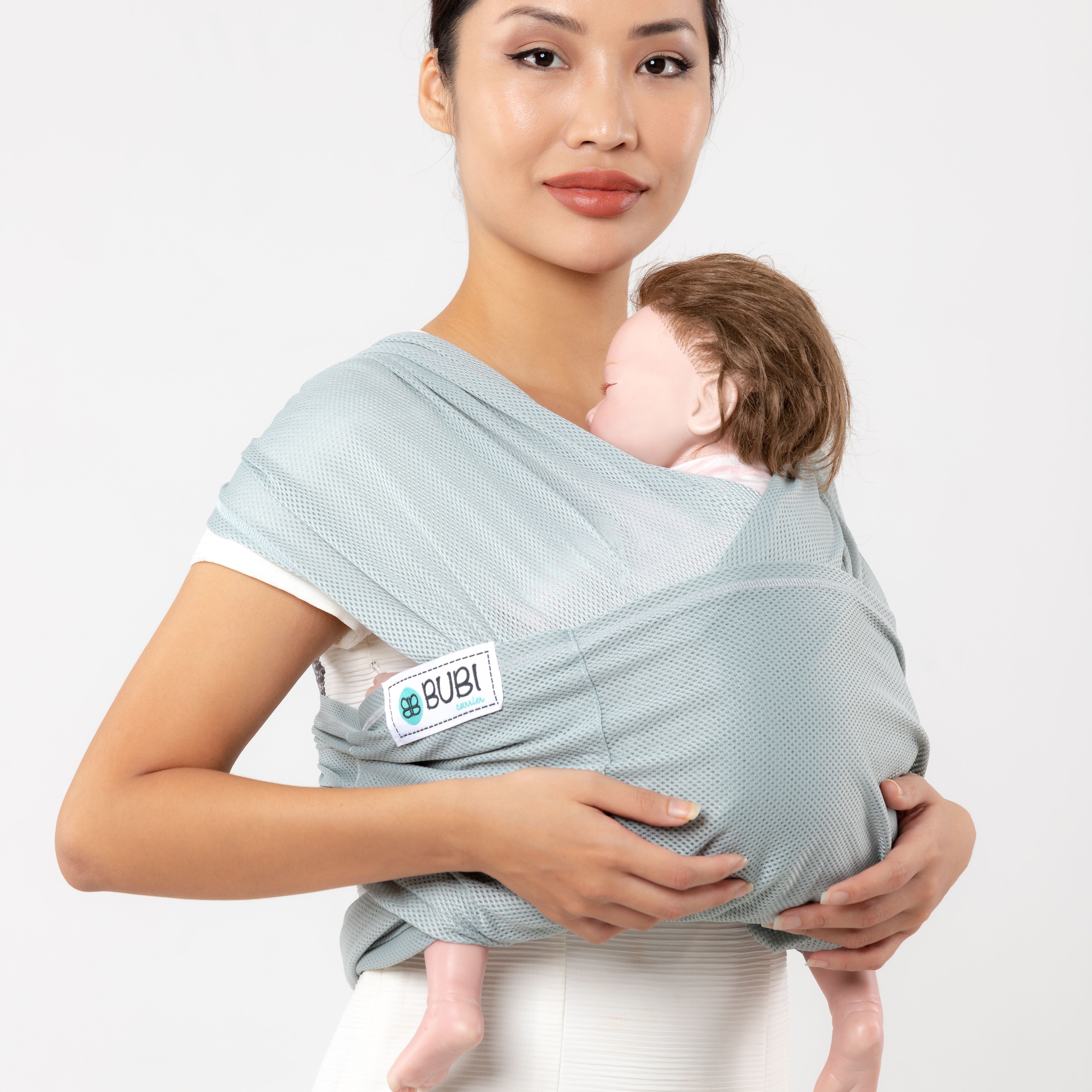 Địu vải BUBI Sling Gen 2 Lưới thoáng khí