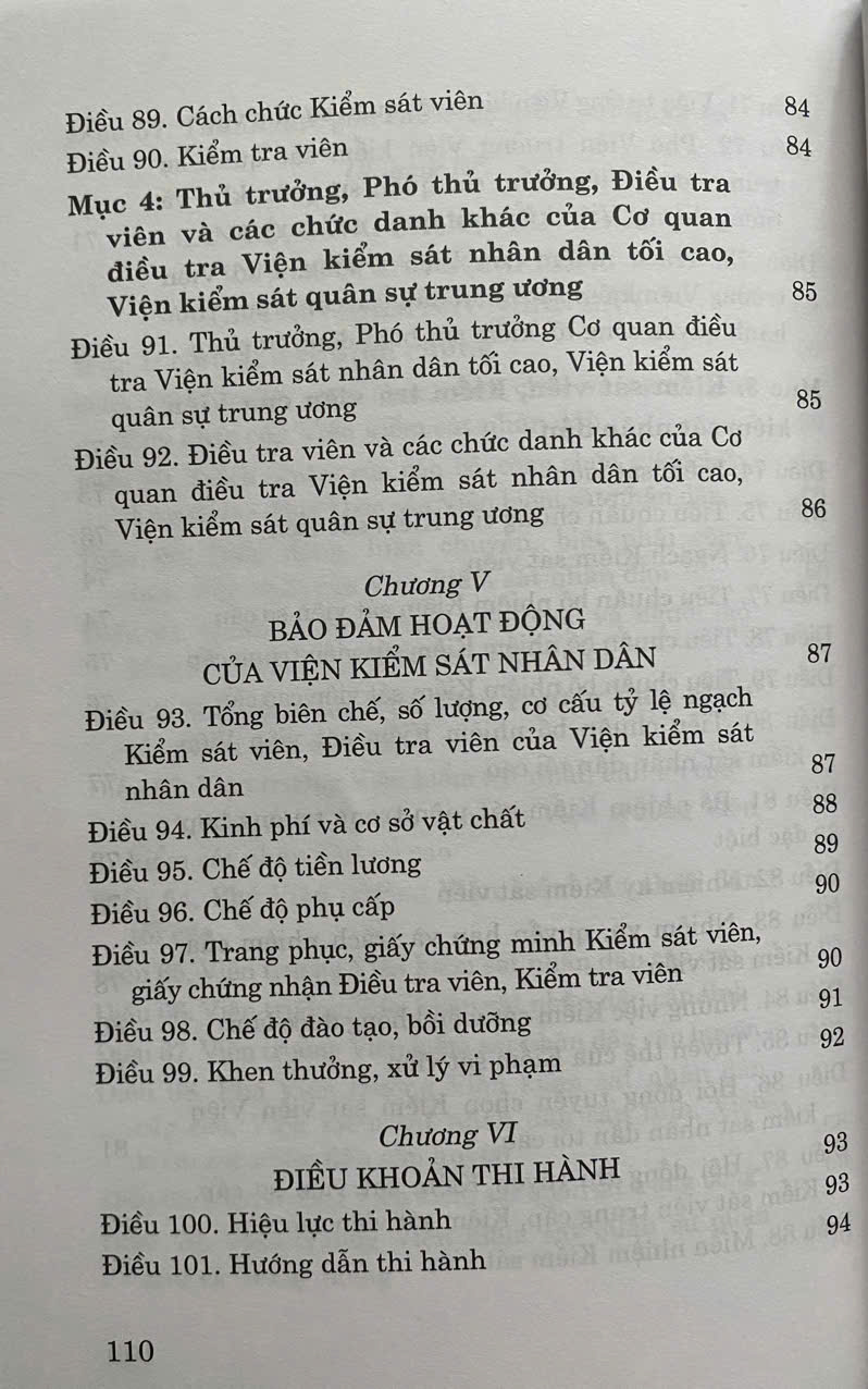Luật Tổ Chức Viện Kiểm Sát Nhân Dân năm 2014