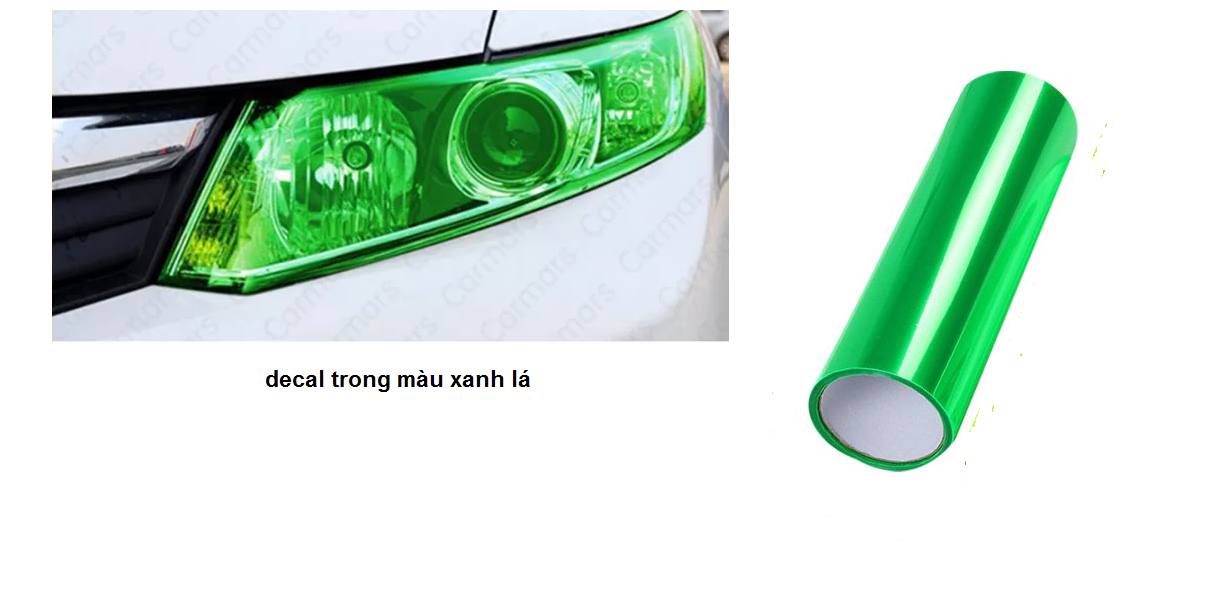 decal trong dán đèn , xi nhan kích cỡ 30cmx20cm