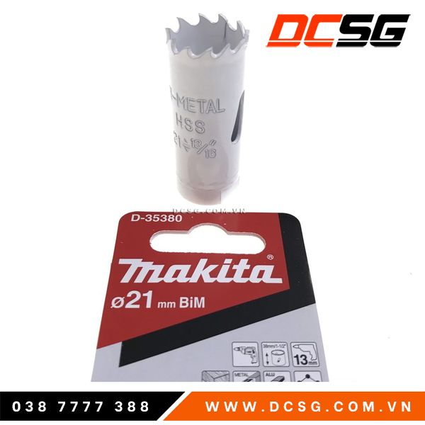 Mũi khoét 21x38mm Makita D-35380