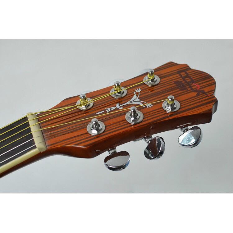 Bộ 6 khóa đàn guitar đúc đặc niken đủ ốc vít